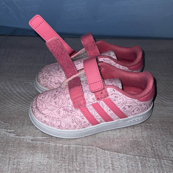 Adidas Breaknet Princess Sneakers - Pink, Size 9K - Picture 3 of 5